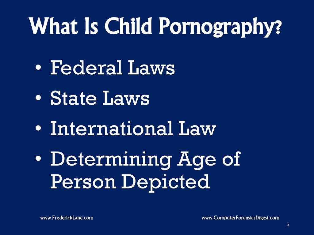 Pornography Laws in California